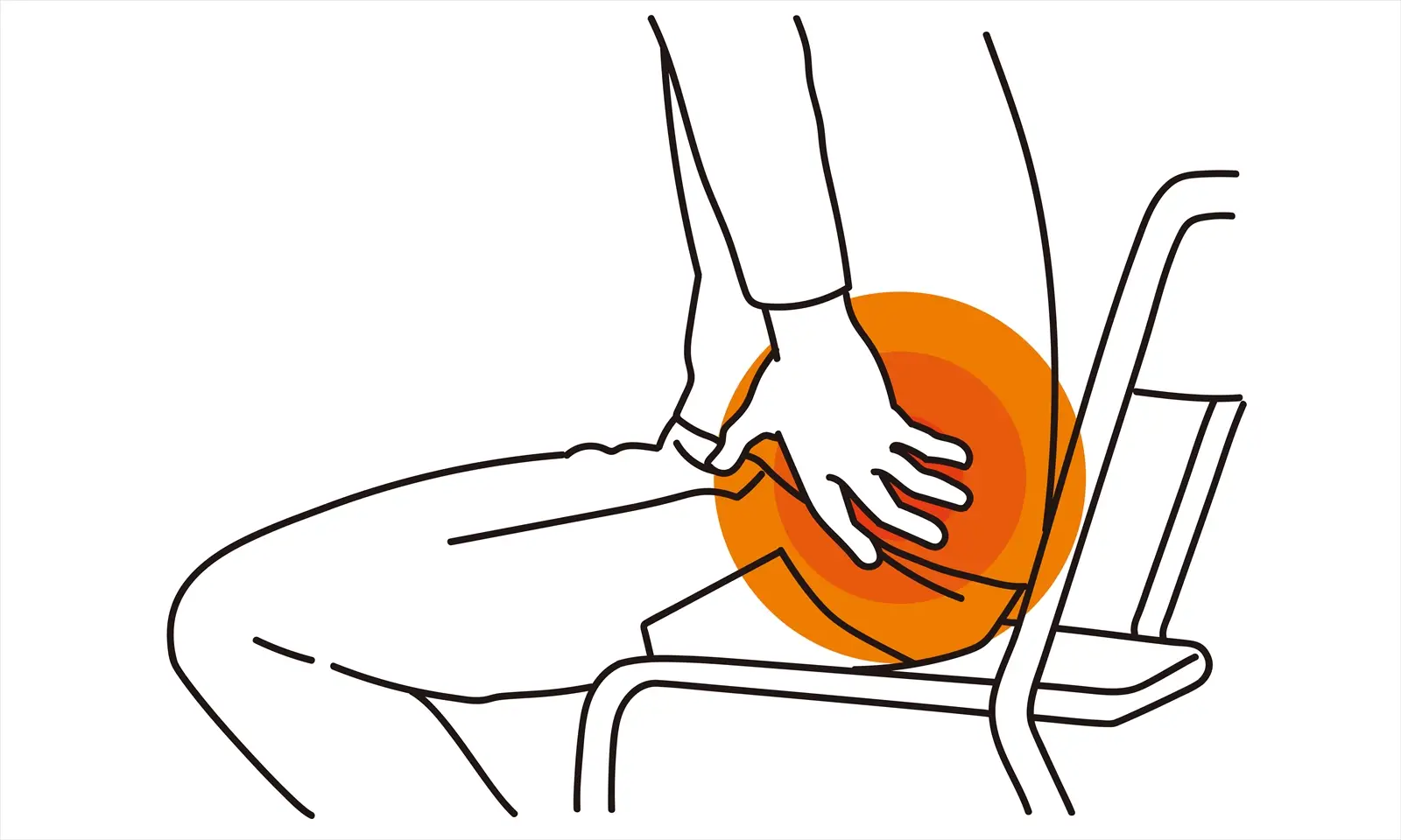 座りっぱなしで腰痛に?座っているだけで腰にかかる負担は○倍に!